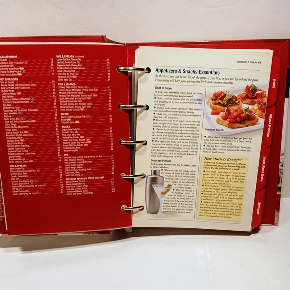 Better Homes and Gardens Cook Book 5 Ring Binder New 14th Edition - Picture 7 of 9